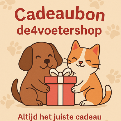 De 4voetershop.be cadeaubon