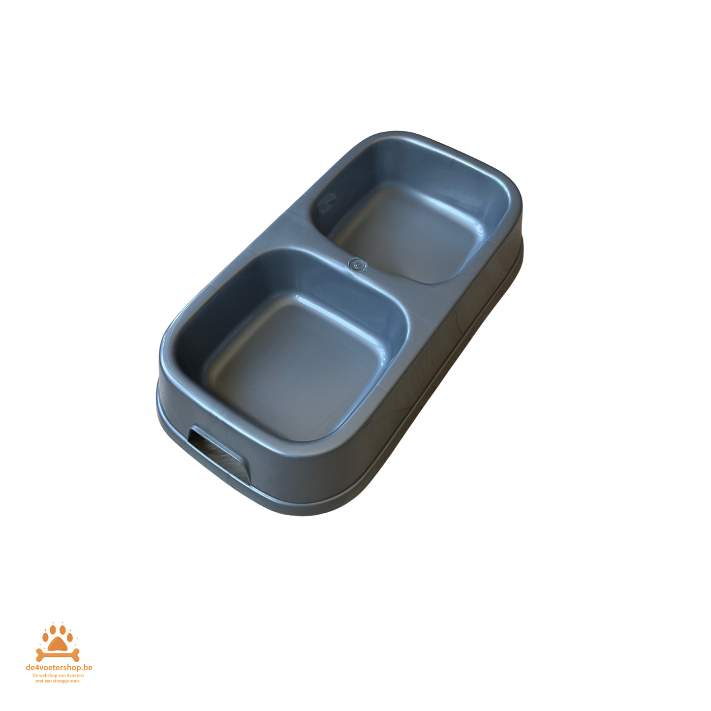 UITVERKOOP Dubbele voer- en drinkbak – stevig, kleurrijk en praktisch!