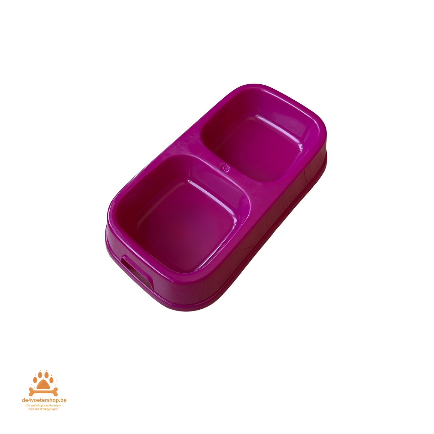 UITVERKOOP Dubbele voer- en drinkbak – stevig, kleurrijk en praktisch!