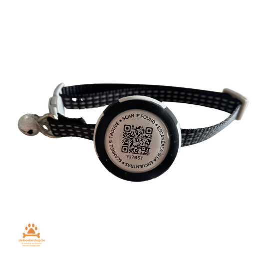UITVERKOOP 🐱 Slimme Kattenhalsband met QR-code & Veiligheidsslot – Voor een zorgeloos avontuur