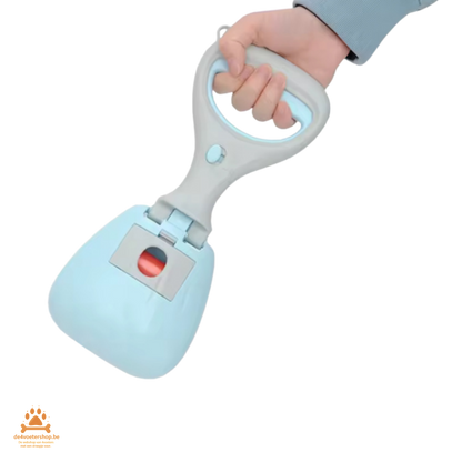 UITVERKOOP 💩 Poepschep met opbergvak voor poepzakjes – 31 x 13 cm