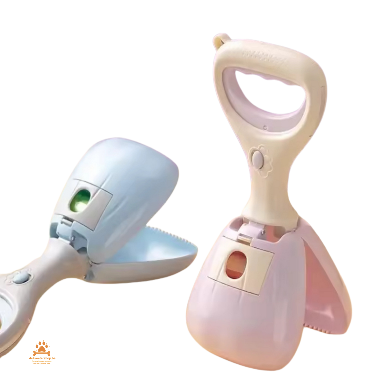 UITVERKOOP 💩 Poepschep met opbergvak voor poepzakjes – 31 x 13 cm