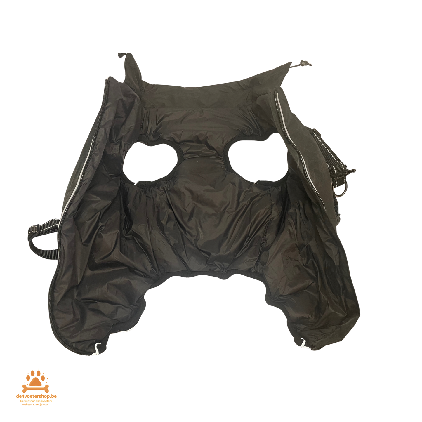 UITVERKOOP 🐾 Waterdichte Hondenjas met Harnas – Comfort & Bescherming in 1