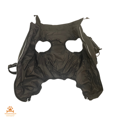 UITVERKOOP 🐾 Waterdichte Hondenjas met Harnas – Comfort & Bescherming in 1