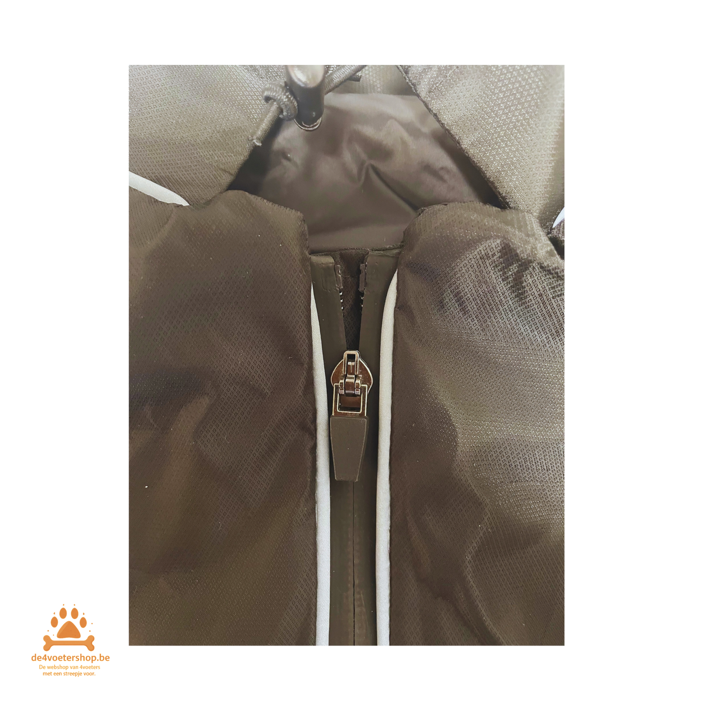 UITVERKOOP 🐾 Waterdichte Hondenjas met Harnas – Comfort & Bescherming in 1