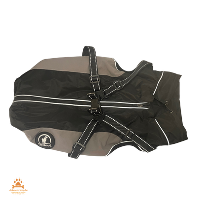 UITVERKOOP 🐾 Waterdichte Hondenjas met Harnas – Comfort & Bescherming in 1