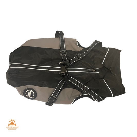 UITVERKOOP 🐾 Waterdichte Hondenjas met Harnas – Comfort & Bescherming in 1
