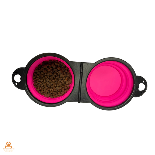 UITVERKOOP Opvouwbare Siliconen Voederbak – Voor Honden en Katten, Lichtgewicht en Compact
