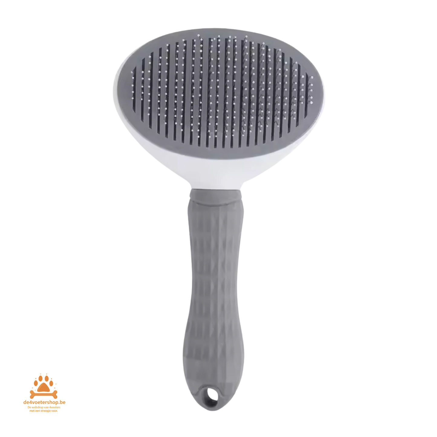 UITVERKOOP Zelfreinigende Hondenborstel met Roestvrijstalen Pinnen