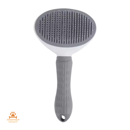 UITVERKOOP Zelfreinigende Hondenborstel met Roestvrijstalen Pinnen