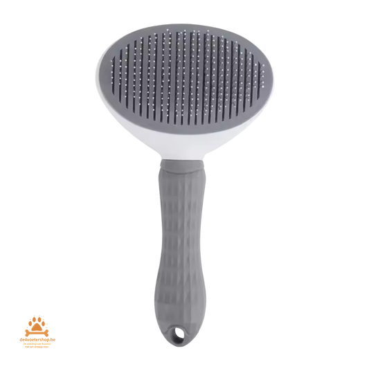UITVERKOOP Zelfreinigende Hondenborstel met Roestvrijstalen Pinnen